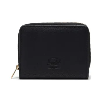 Herschel Pure Vegan Leather Card Holder Wallet Unisex Black