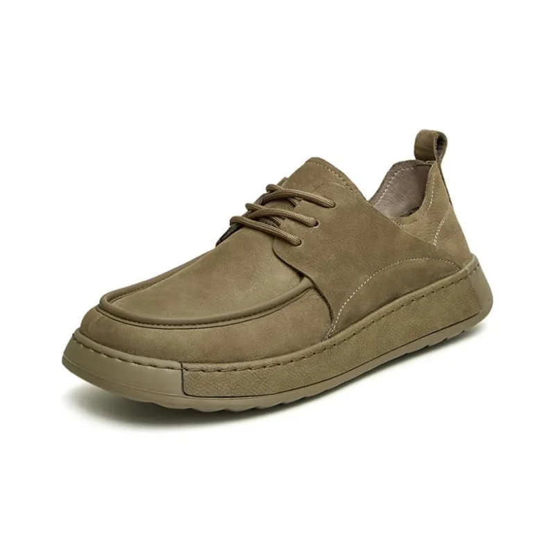 TATA Men's Casual Shoes Men Low Top Solid Color-1