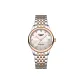Rose Case White Dial Rose Steel Band (Diamond Dial)