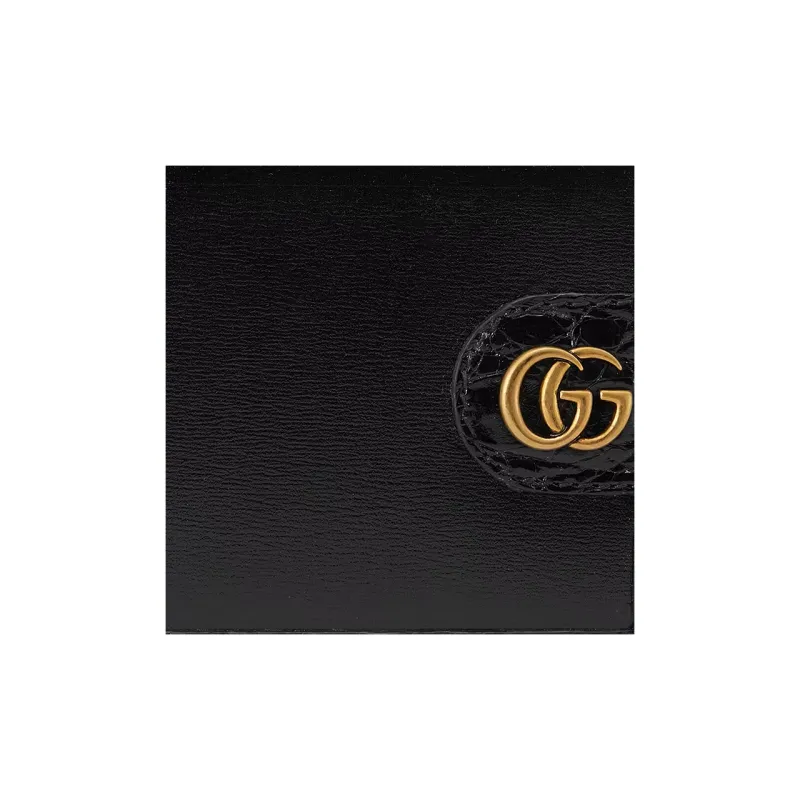 GUCCI Ophidia Leather Wallet Men's Black-5