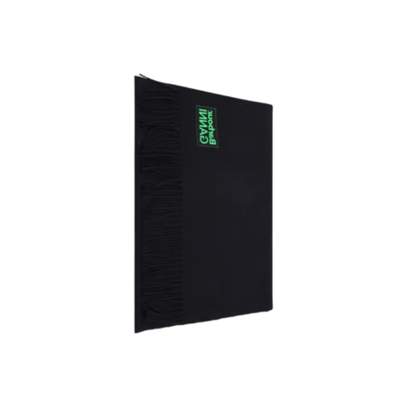 BARBOUR Knit Scarves Unisex Black-2