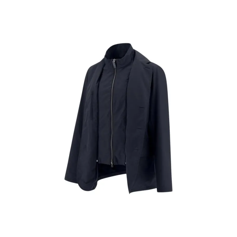 HERNO Buttoned Layered Jacket-3
