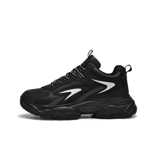 TOMAY Anti-Slip And Wear-Resistant Warm Low-Top Running Shoes Men's