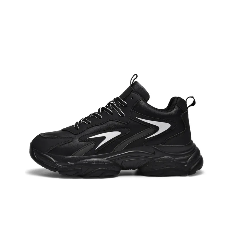 TOMAY Anti-Slip And Wear-Resistant Warm Low-Top Running Shoes Men's-0