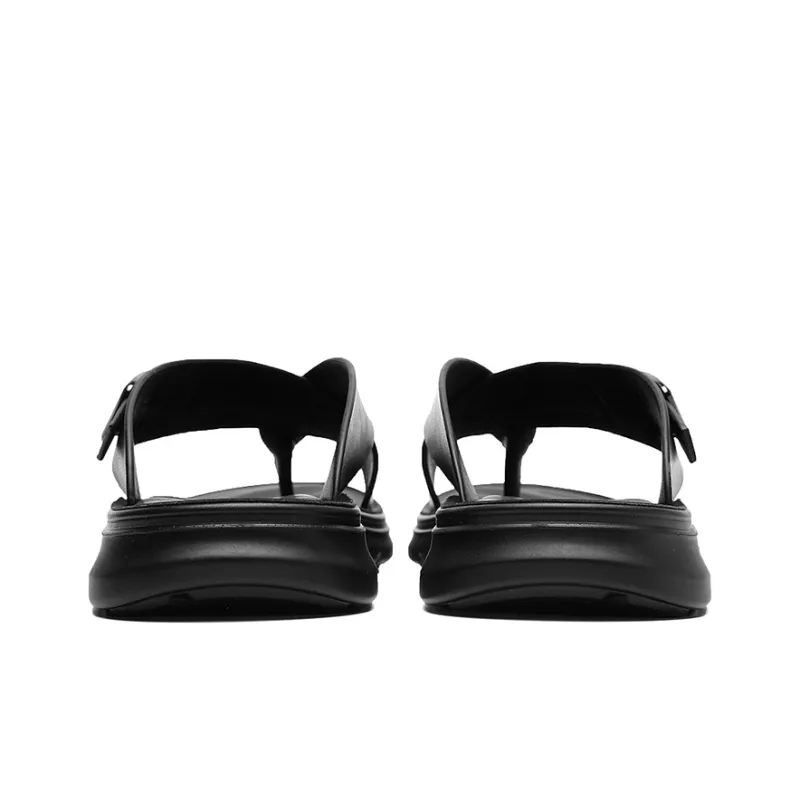 HLA Flip Flops 3.5cm Men's Black-3