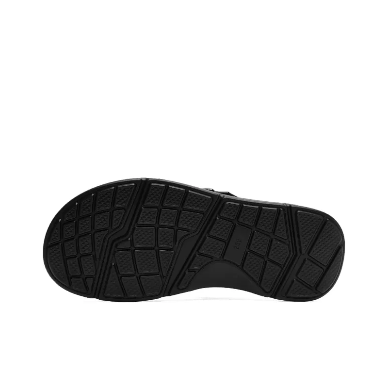 HLA Flip Flops 3.5cm Men's Black-4