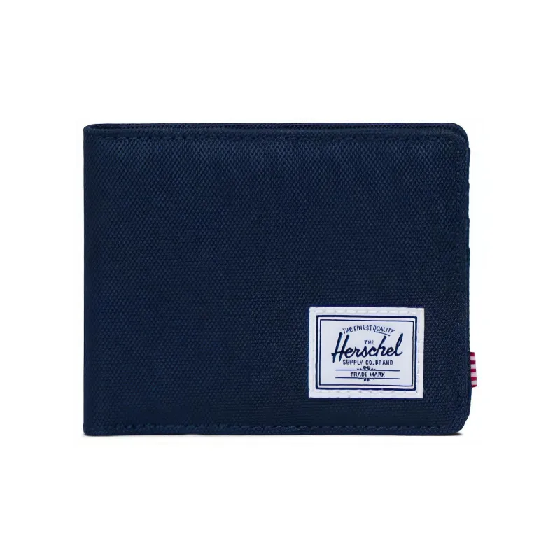 Herschel Polyester Wallets Card Holders Regular Unisex Black Navy Blue-4