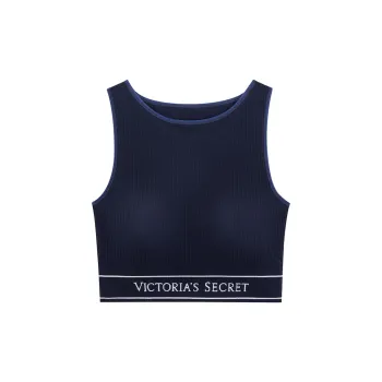 Victoria's Secret Tank Top Women's Marine Blue