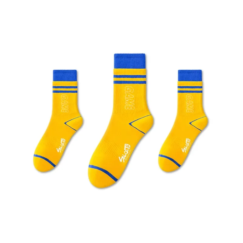 Taste The Color Mid Calf Socks Unisex 3 Pack-35