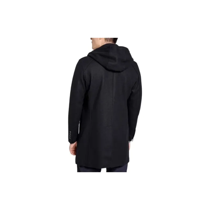 BRAUN BUFFEL Coats Men Black-1