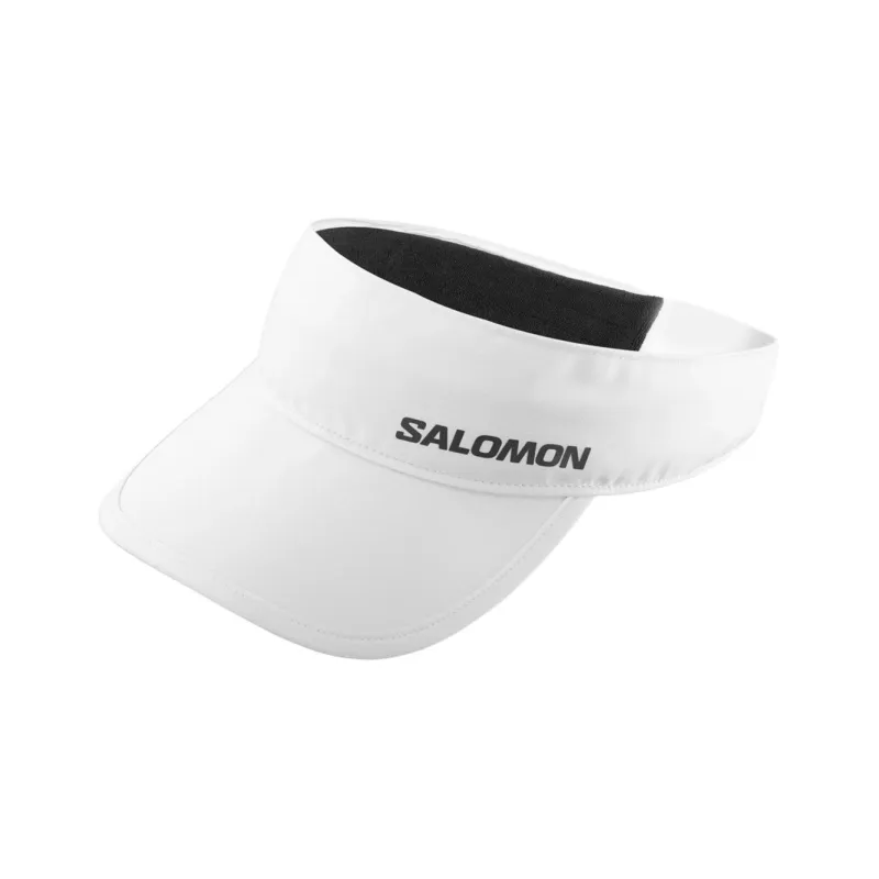 SALOMON Polyester Sun Protection Hats Unisex White-0