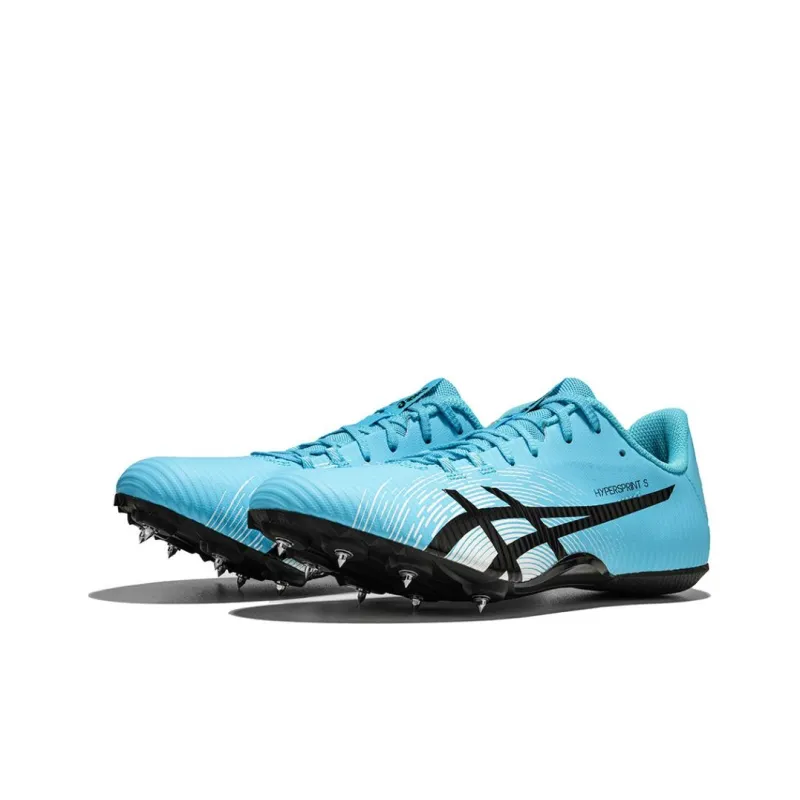 Asics Hyper Sprint 8 Abrasion Resistant Breathable Low Top Running Shoes Unisex Blue-2