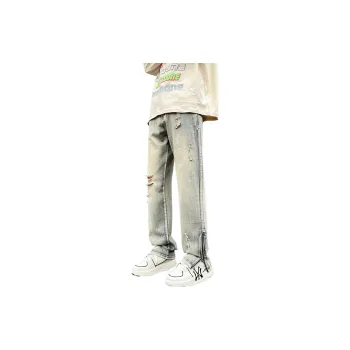 PAINT STAIN Jeans Unisex Vintage