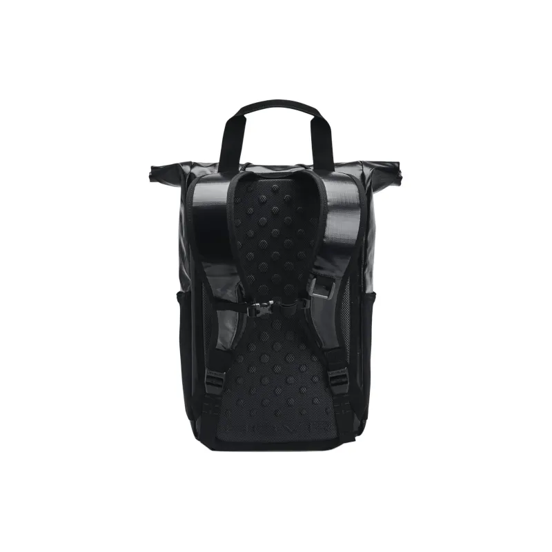 Under Armour Polyester Backpack Small Size Men's Black & Dark Gray-1