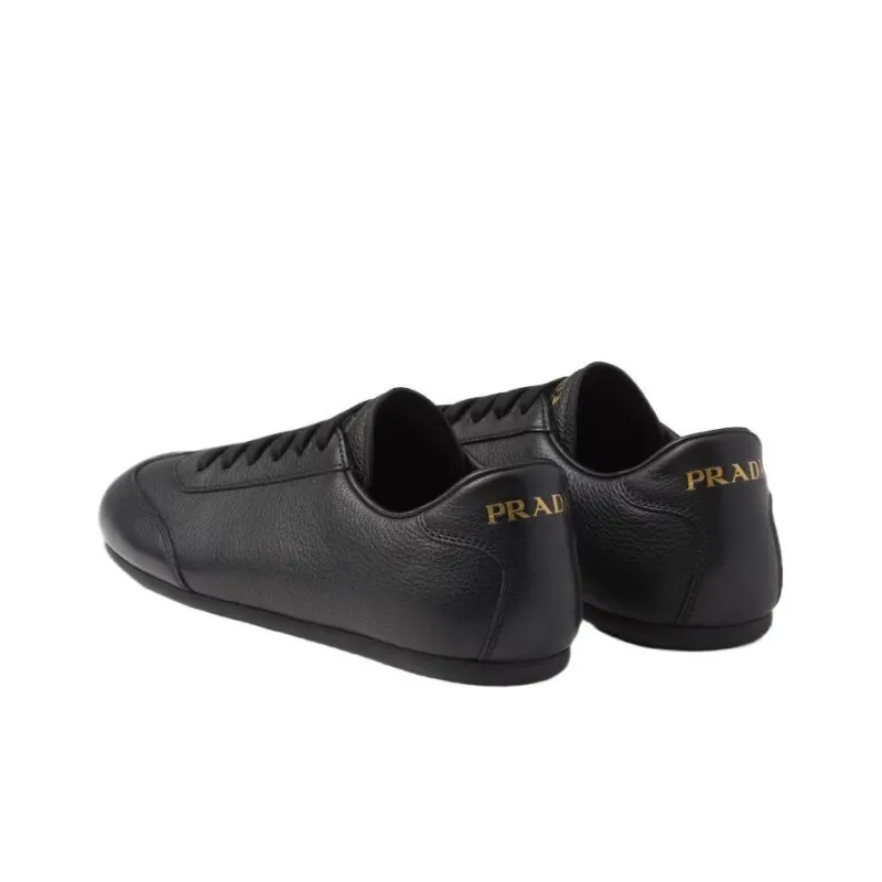 PRADA Low Top Casual Shoes Men's Black-3