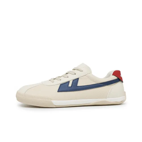Warrior Anti Slip Wear Resistant Breathable Lightweight Low Top Canvas Shoes Unisex Beige Dark Blue Red