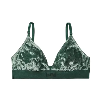 Victoria's Secret Bra Women's Satin Green