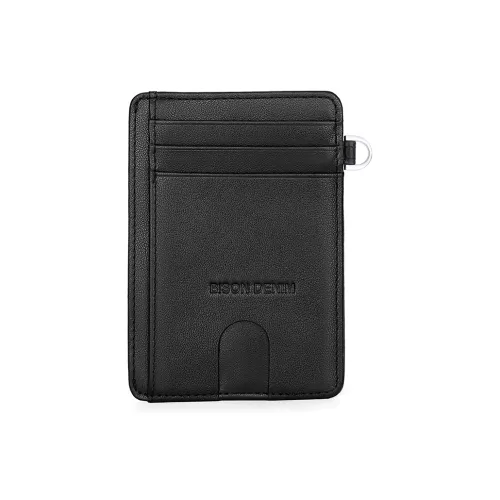 BISON DENIM Card Holders Black