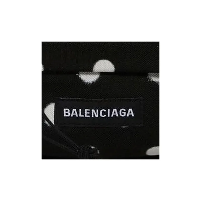 Balenciaga Nylon Backpack Mini Unisex Black-5