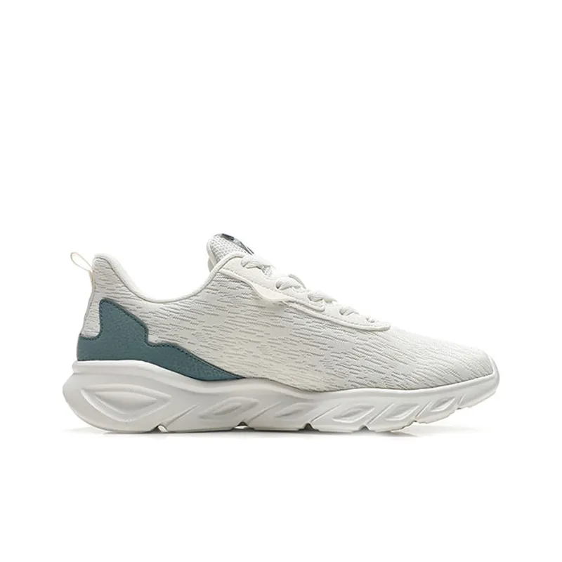 XTEP Running Shoes Men Low Top Sail White/Cat Eye Gray-1