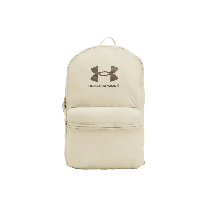Under Armour Nylon Backpack Regular Men's Silt & Wolf Gray Brown-0