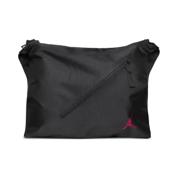 Jordan Polyester Messenger Bag Shoulder Bag Crossbody Bag Regular Unisex Black