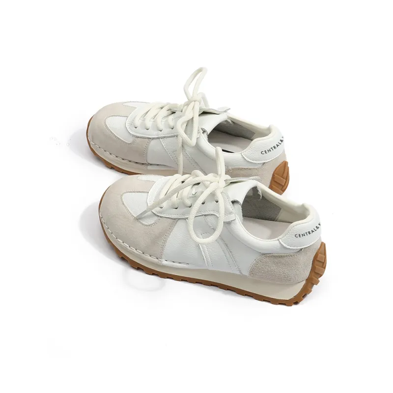 CENTRAL&KITTY Lightweight Breathable Supportive Height Increasing Low-Top Skateboard Shoes Women's-3