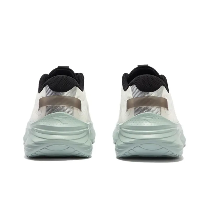361° Cushioning Abrasion Resistant Breathable Low Top Running Shoes Men's White Green-3