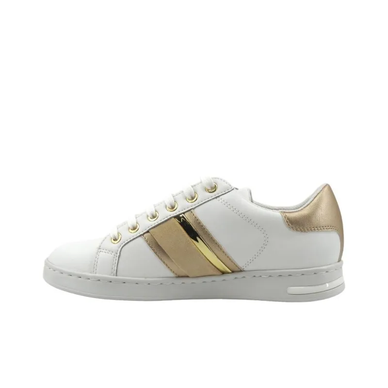 GEOX Lightweight Low Top Skateboard Shoes Women's White-0