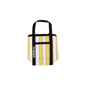 ISABEL MARANT Nylon Tote Bag Shopping Bag Handbag Regular Women's Yellow Multicolor