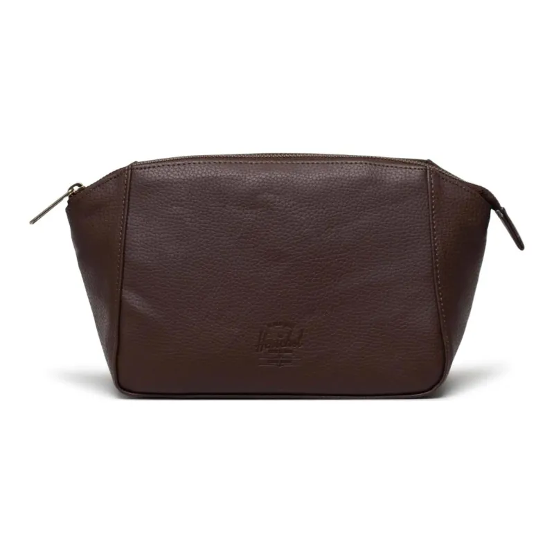 Herschel Polyurethane Toiletry Bag Unisex Chrysanthemum Coffee-0
