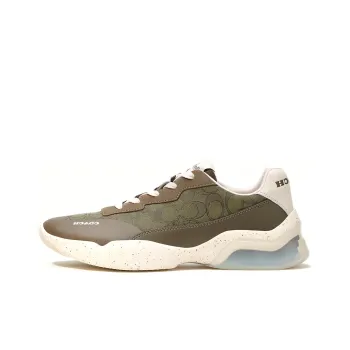 COACH Anti Slip Wear Resistant Low Top Running Shoes Men's Green