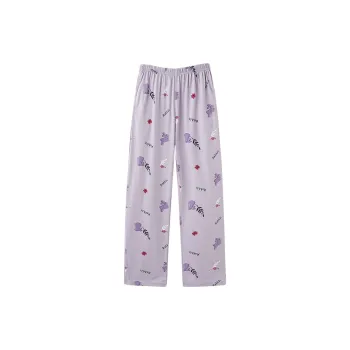 Ordifen Pajama Pants Women's Purple