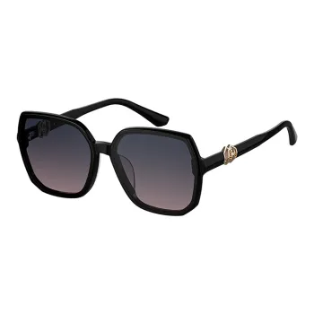 HELEN KELLER Plate Frame Square Sunglasses Unisex
