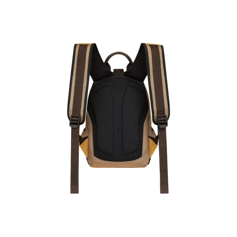 GIVENCHY Polyamide With Calfskin Backpack Small Size Men's Brown-2