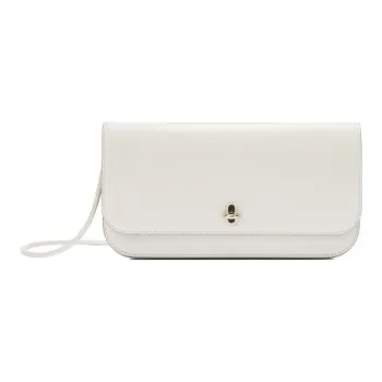 Furla Smooth Leather Shoulder Bag Crossbody Bag Mini Women's Cotton Candy White