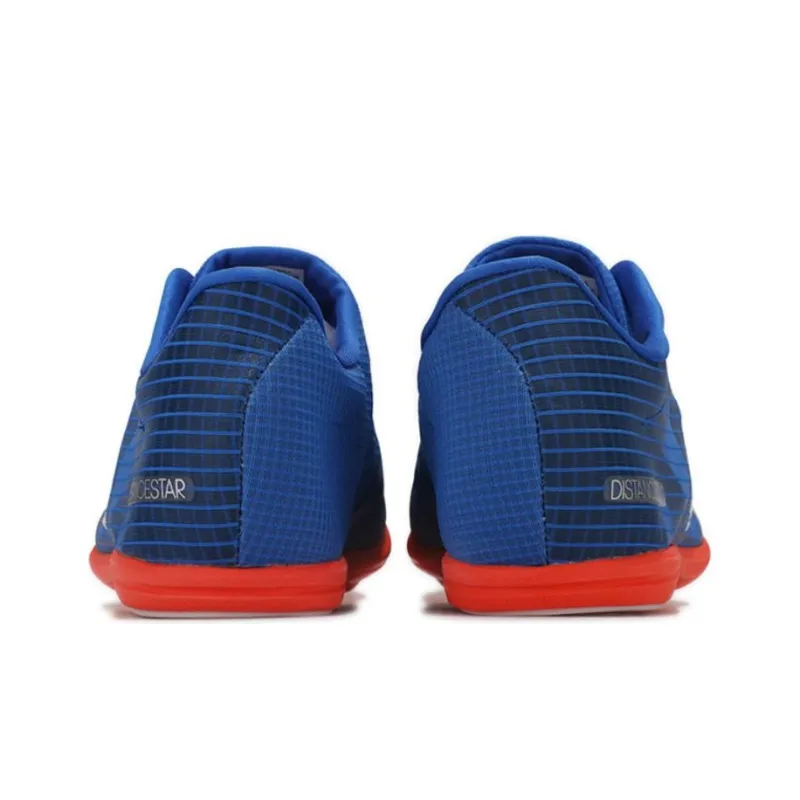 Adidas Distancestar Durable Breathable Low Top Running Shoes Unisex Blue-3