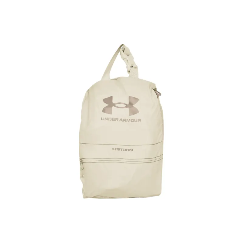 Under Armour Nylon Backpack Regular Men's Silt & Wolf Gray Brown-2