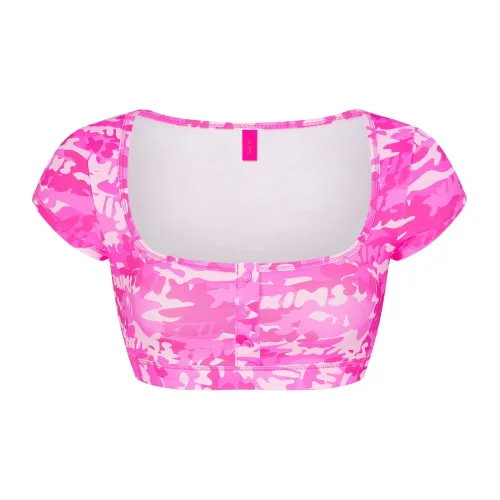 Skims Bikinis Women's Pink Skims Camo/Pink Camouflage