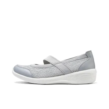 Skechers Modern Comfort Cushioning Wear Resistant Low Top Casual Shoes Women's Gray
