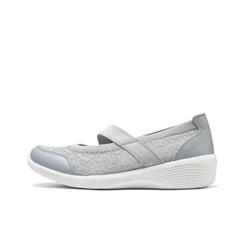 Skechers Modern Comfort Cushioning Wear Resistant Low Top Casual Shoes Women's Gray