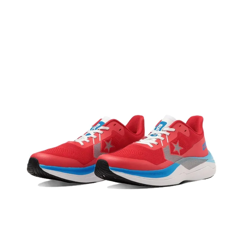 Converse Cons Cushioning, Wear Resistant Low Top Running Shoes Unisex Red Blue Japan Version-2