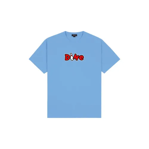 Dime T-Shirts Unisex Blue