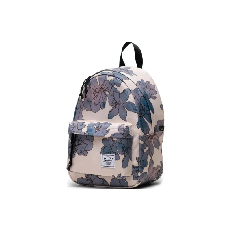 Herschel Recycled Material Backpack Mini Unisex Moonlight Floral Waves-1