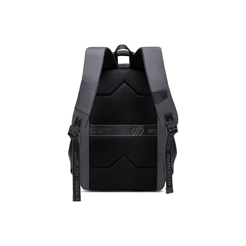 ARCTIC HUNTER Polyester Backpack Regular Men's Black/Gray/Blue-12