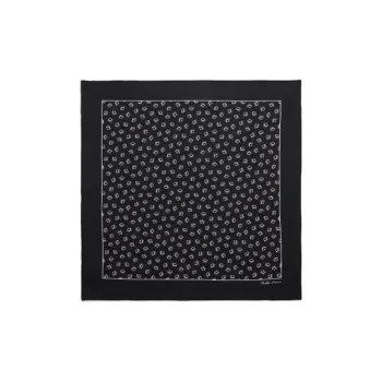 Ralph Lauren Purple Label Silk Scarves Women's Black