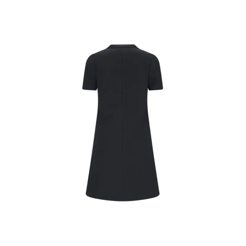 COURREGES Holistic Buckle Twill Dress-1