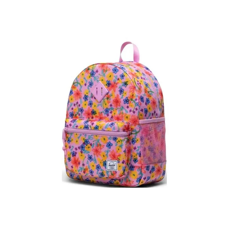 Herschel Recycled Fabric Backpack Unisex Graffiti Floral-1