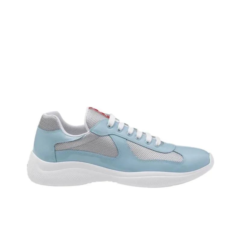PRADA America's Cup Low-Top Casual Shoes Men's Blue-1