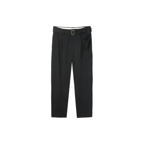 RIVER STONE Suit Trousers Men Black